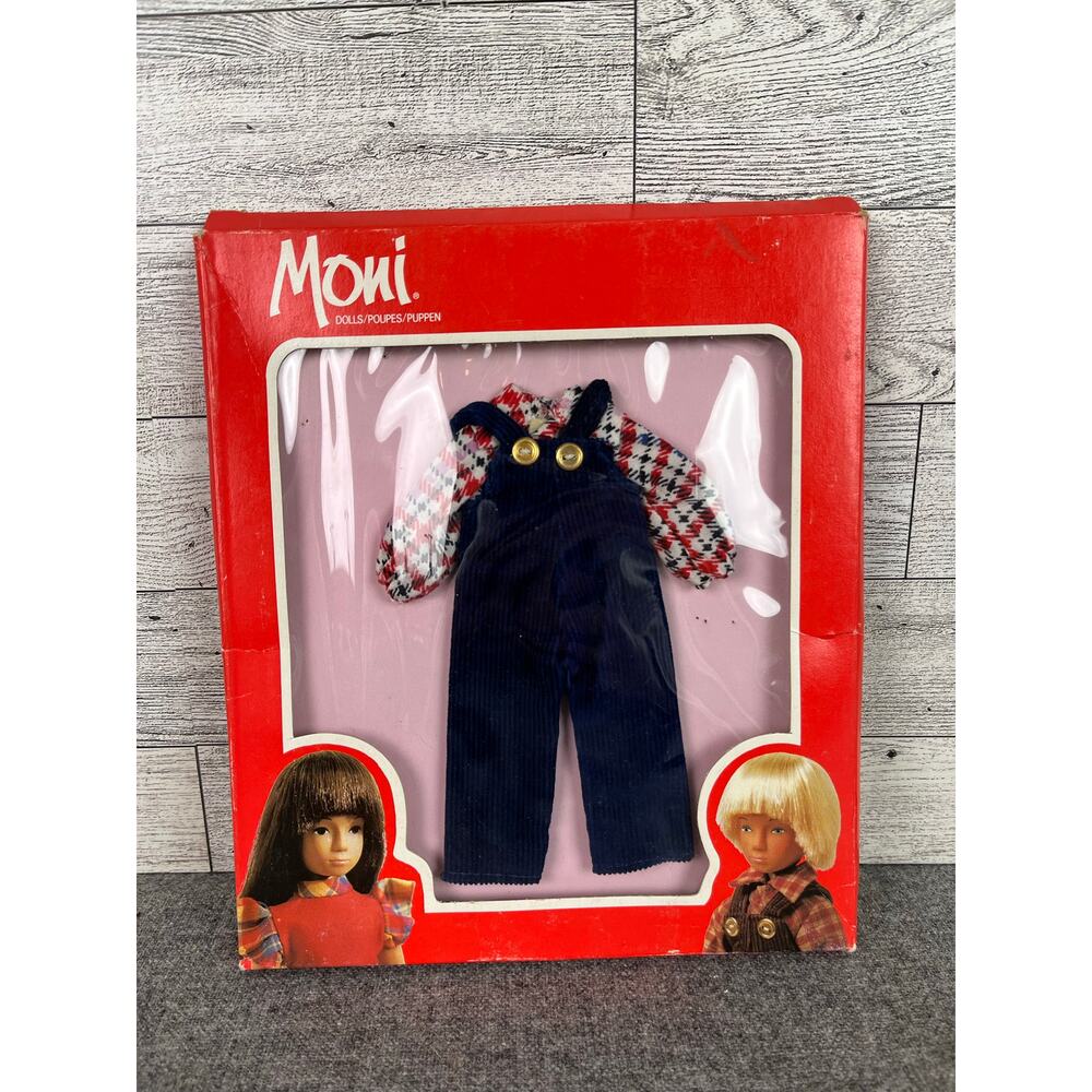 MONI URANIUM OUTFIT Navy Blue Boy Doll Clothes Boxed Vintage Set